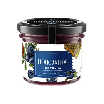 HoneyMix s borůvkou 140 g Melicante 